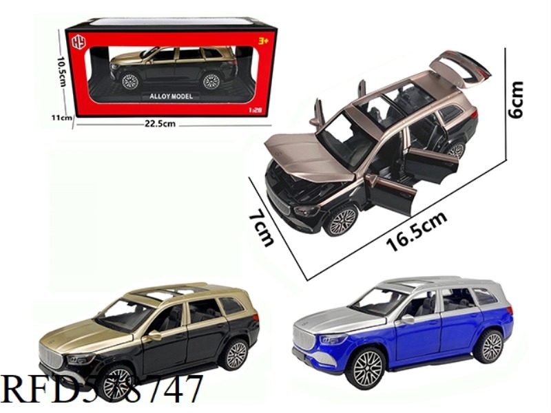 1:28 ALLOY MERCEDES MAYBACH 600