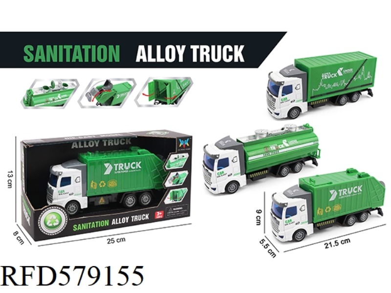 ALLOY PULL-BACK SANITATION TRUCK