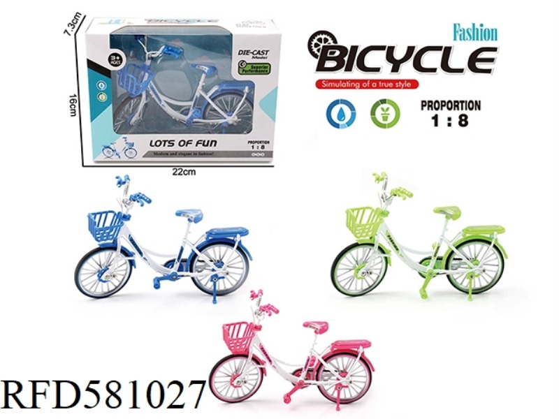 1:8 ALLOY THREE COLOR BOUTIQUE BIKE