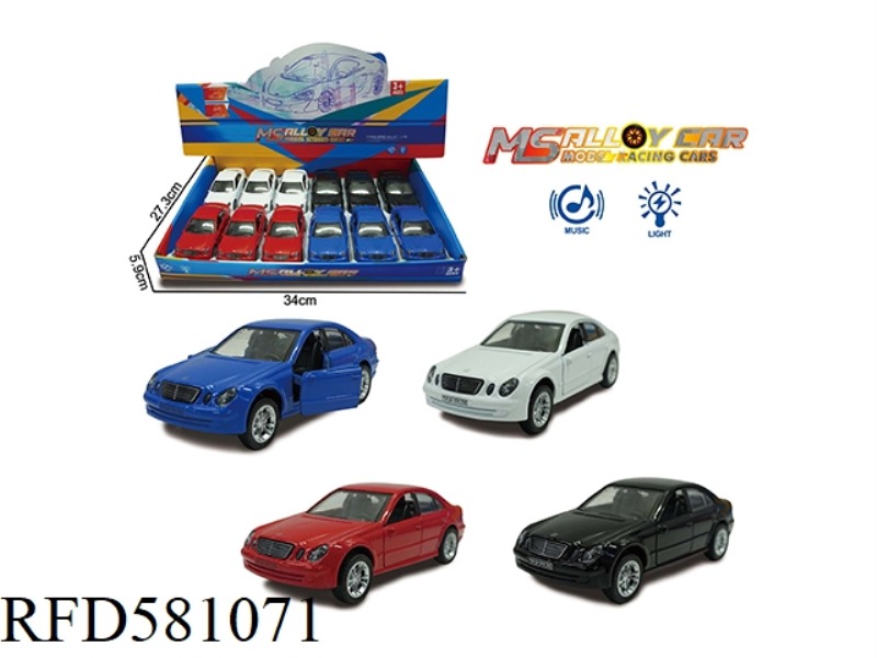 MERCEDES-BENZ ALLOY CAR 12PCS