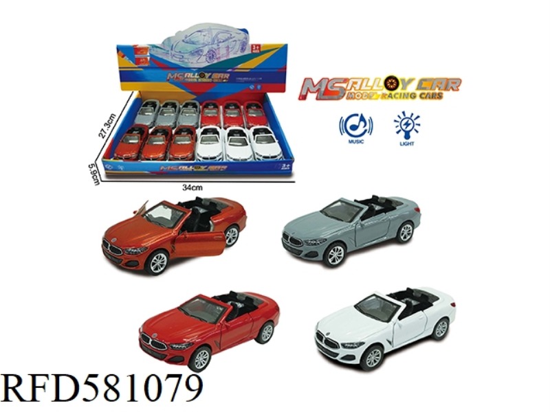 BMW M8 ROADSTER 12PCS