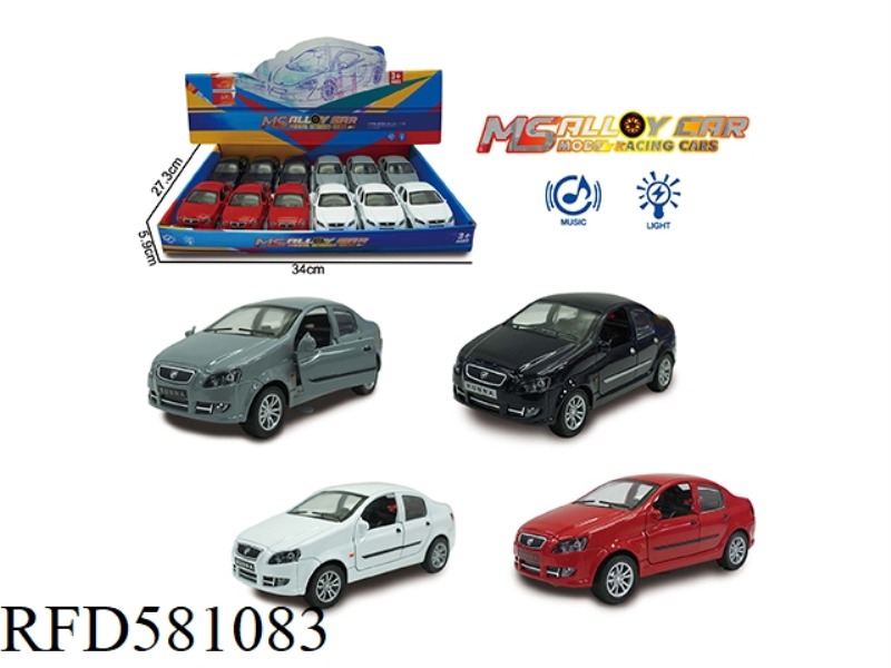 MARK 207 ALLOY CAR 12PCS