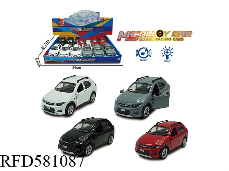 ALLOY CAR 12PCS