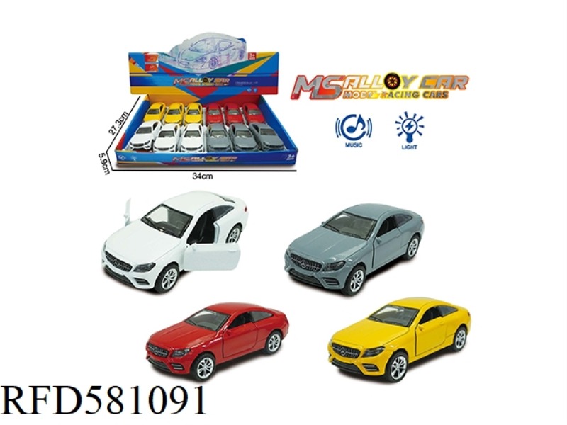 MERCEDES-BENZ ALLOY CAR 12PCS