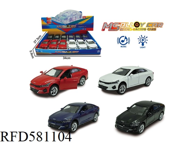 KIA K5 ALLOY CAR 12PCS