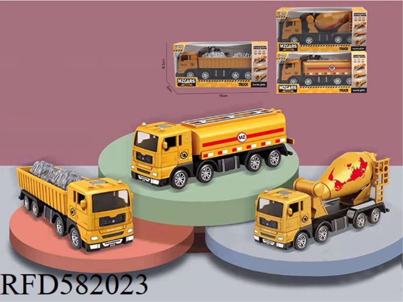 ALLOY INERTIAL ENGINEERING TANKER/MIXER/DIRT TRUCK