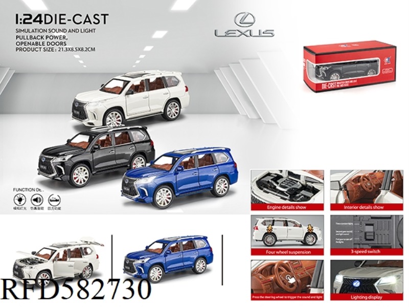 1:24 LICENSED LEXUS LX570