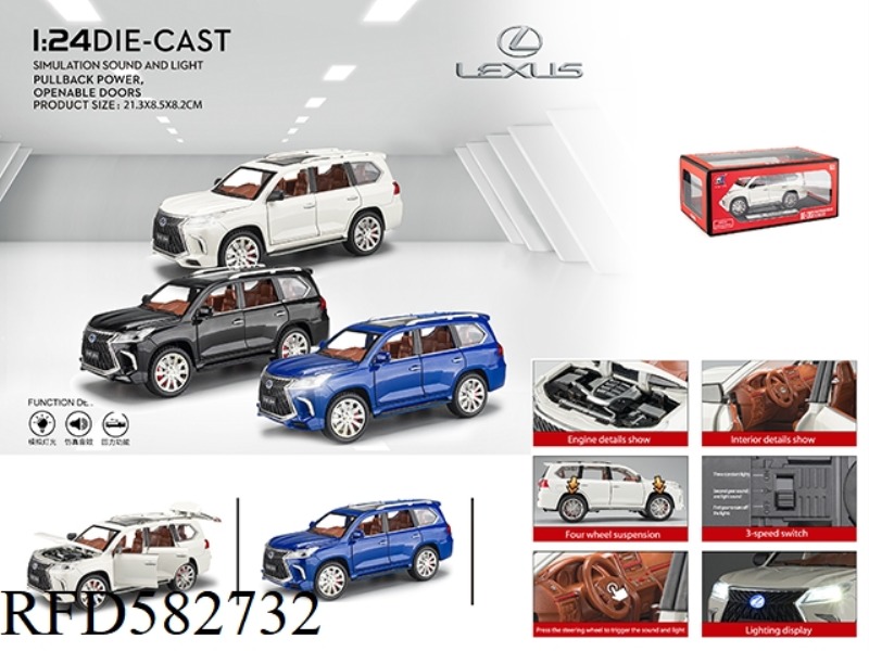 1:24 LICENSED LEXUS LX570