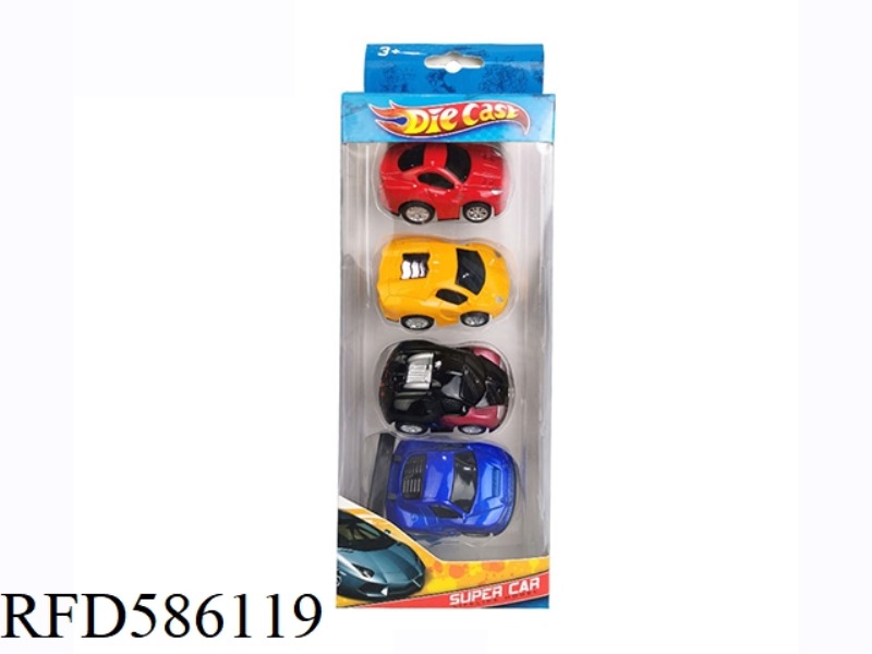 Q CARTOON WARRIOR ALLOY CAR