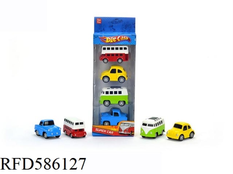 Q CARTOON WARRIOR ALLOY CAR