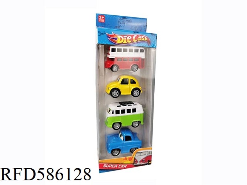 CAR STORY Q CARTOON WARRIOR ALLOY CAR