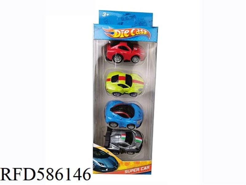 Q CARTOON WARRIOR ALLOY CAR
