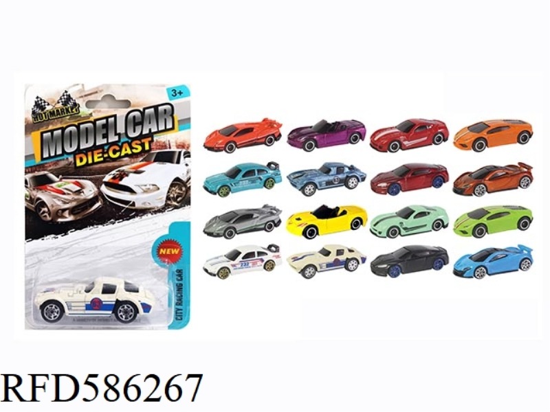 1:64 HOT WHEELS SINGLE SUCTION PLATE SLIDING ALLOY CAR