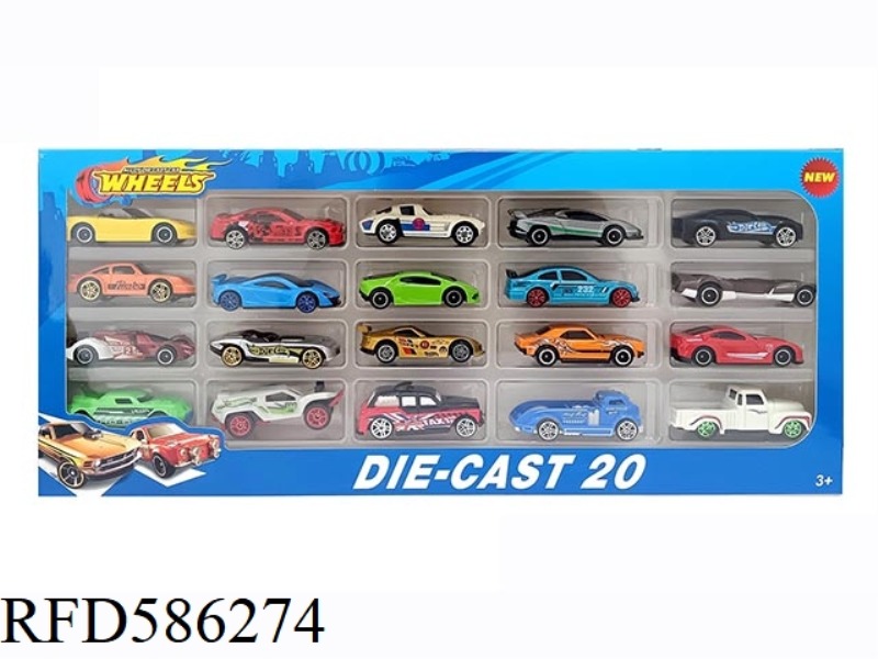 1:64 SLIDING ALLOY CAR