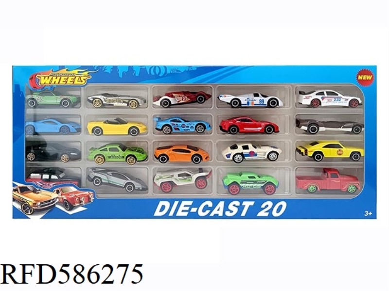1:64 SLIDING ALLOY CAR