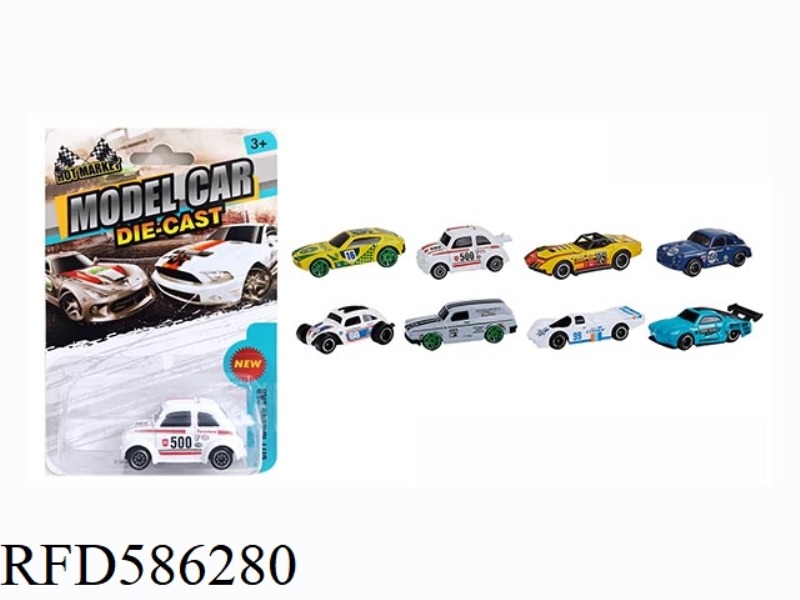 1:64 SLIDING ALLOY CAR