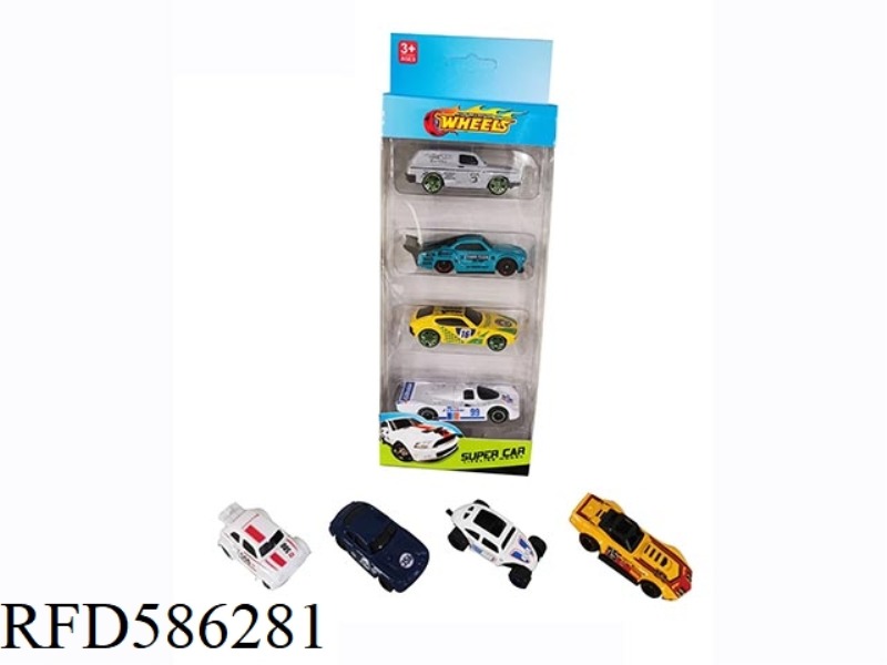 1:64 SLIDING ALLOY CAR