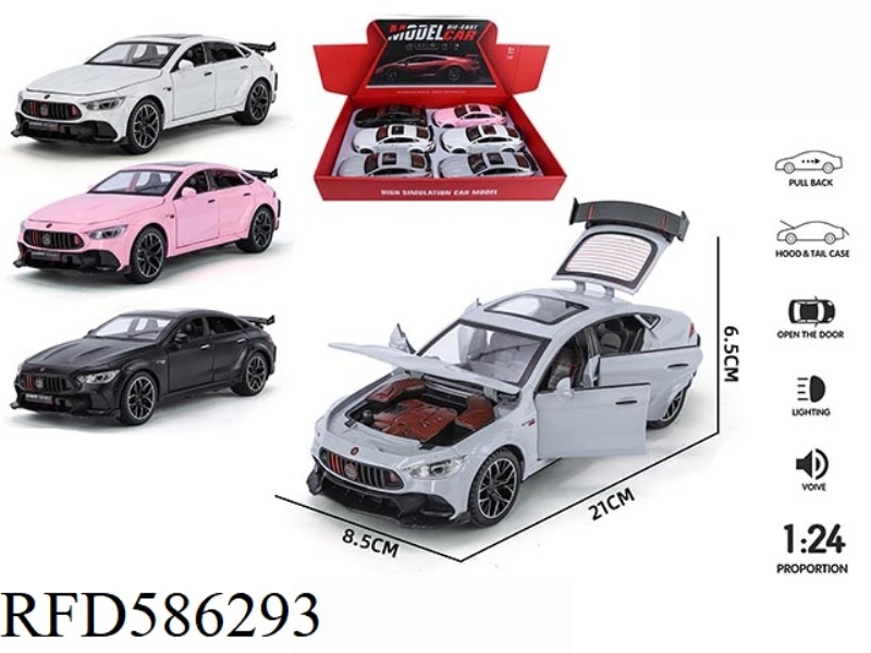 1:24 BABOS 900 STREETCAR EDITION 6PCS