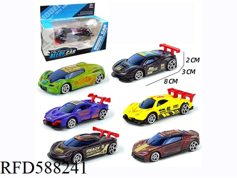 1:64 ALLOY CAR THAT CHANGES COLOR WHEN IT MEETS WATER.