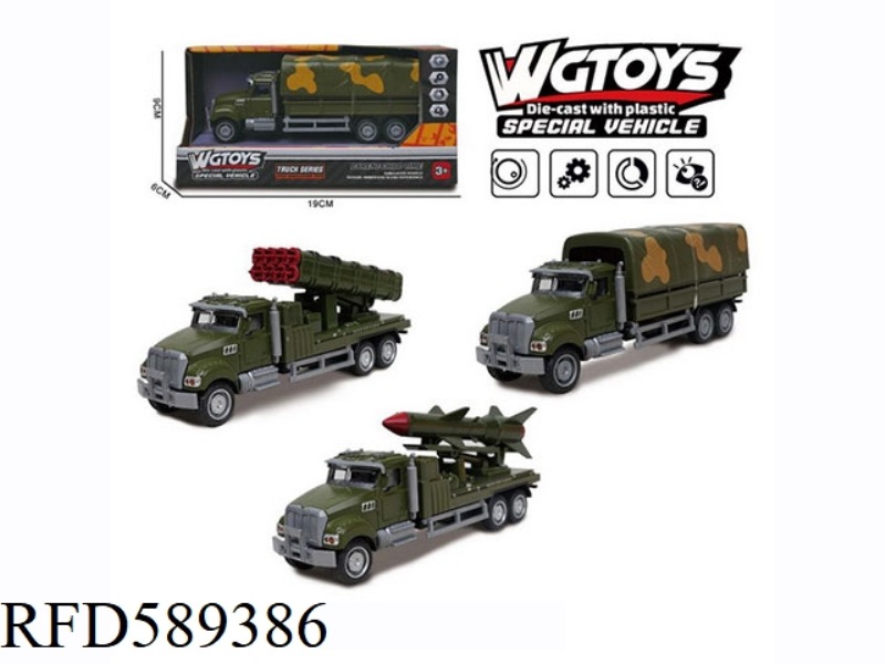AMERICAN ALLOY COASTING MILITARY VEHICLE