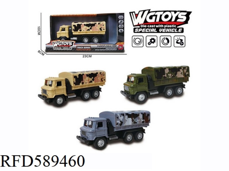 SQUARE-HEADED DOOR-OPENING WARRIOR TRUCK