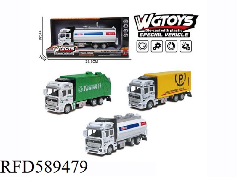 1:50 ALLOY PULL BACK ECO-CAR 2 COLORS