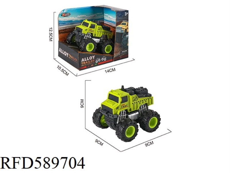 ALLOY OFF-ROAD VEHICLE (SINGLE PACK, GREEN)