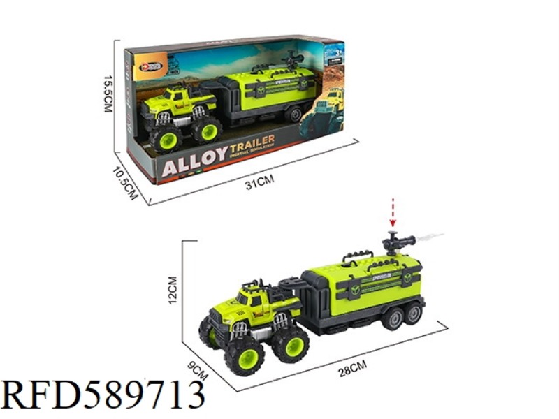 ALLOY TRACTOR CITY SERIES SPRINKLER (INERTIA)