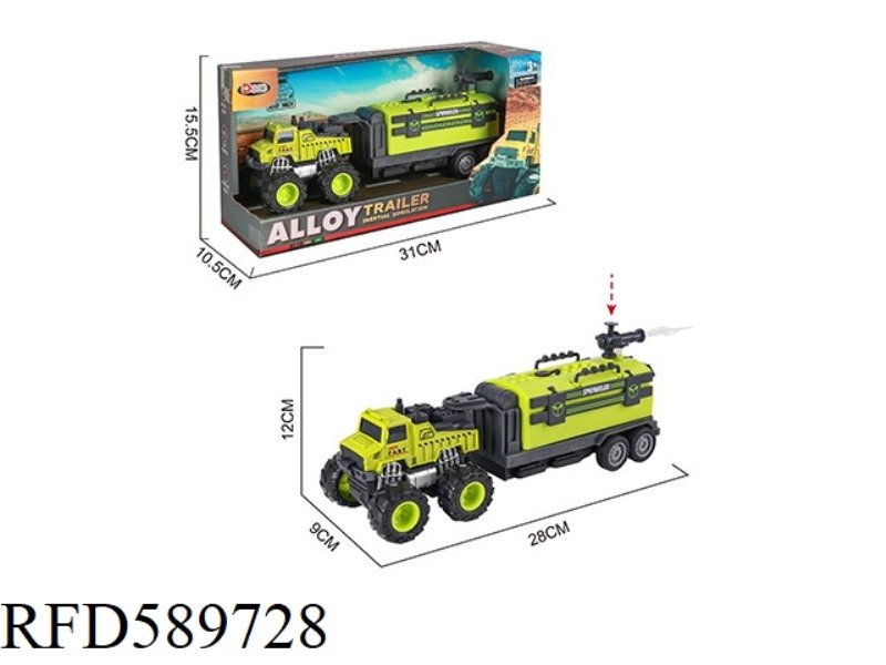 ALLOY TRACTOR CITY SERIES SPRINKLER (INERTIA)