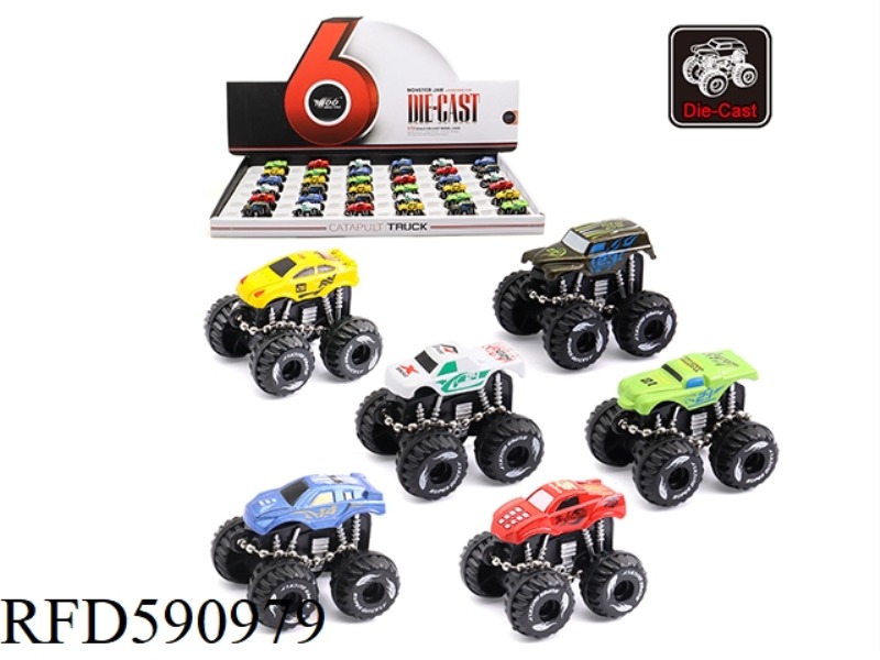 ALLOY KEYCLASP RACING 36PCS