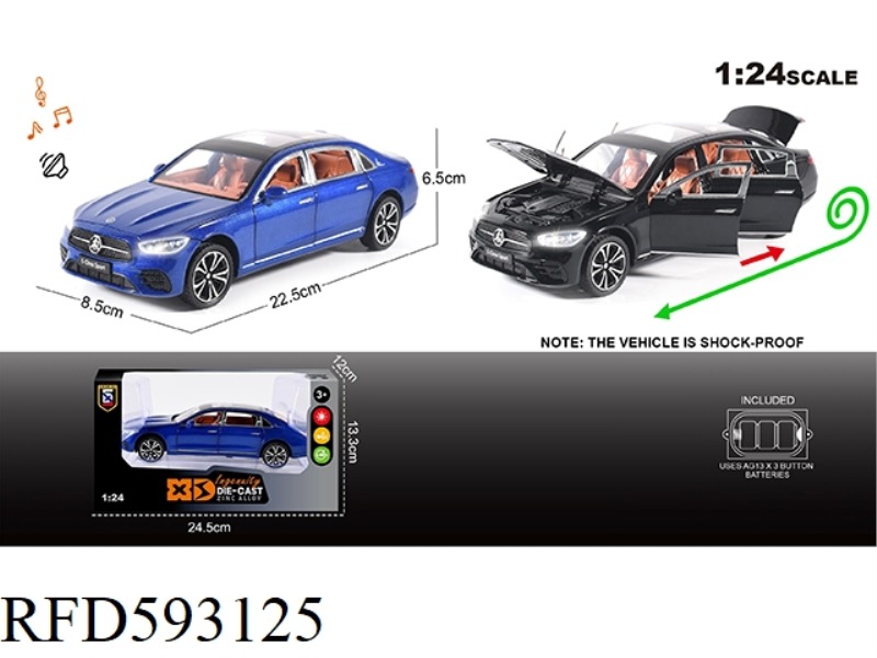 ENGLISH 1:24 ALLOY BENZ E300L CAR MODEL