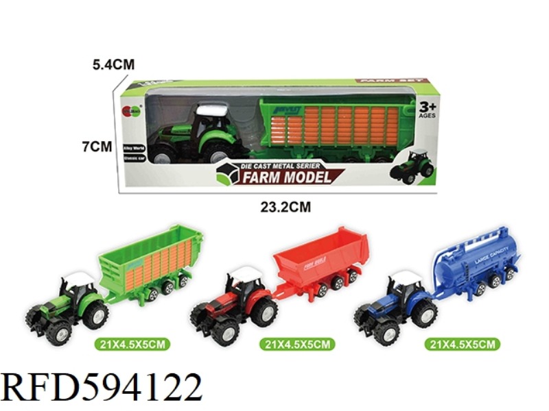 ALLOY SLIDING FARMER TRAILER