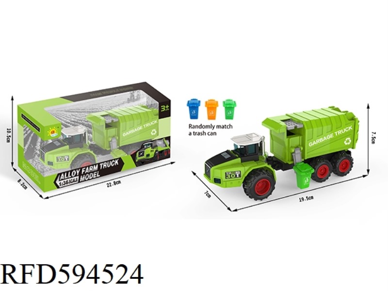ALLOY INERTIAL FARMER SANITATION VEHICLE