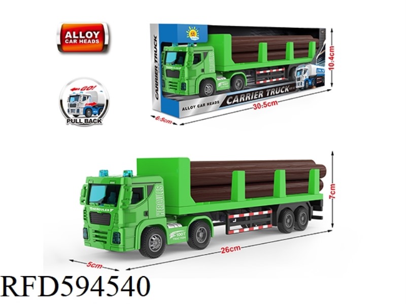 ALLOY GIANT LOAD PULL-BACK TRUCK