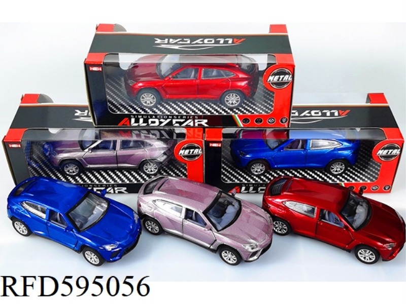 1: 32 ALLOY SIMULATION CAR MODEL TRI-COLOR MIXED LOADING