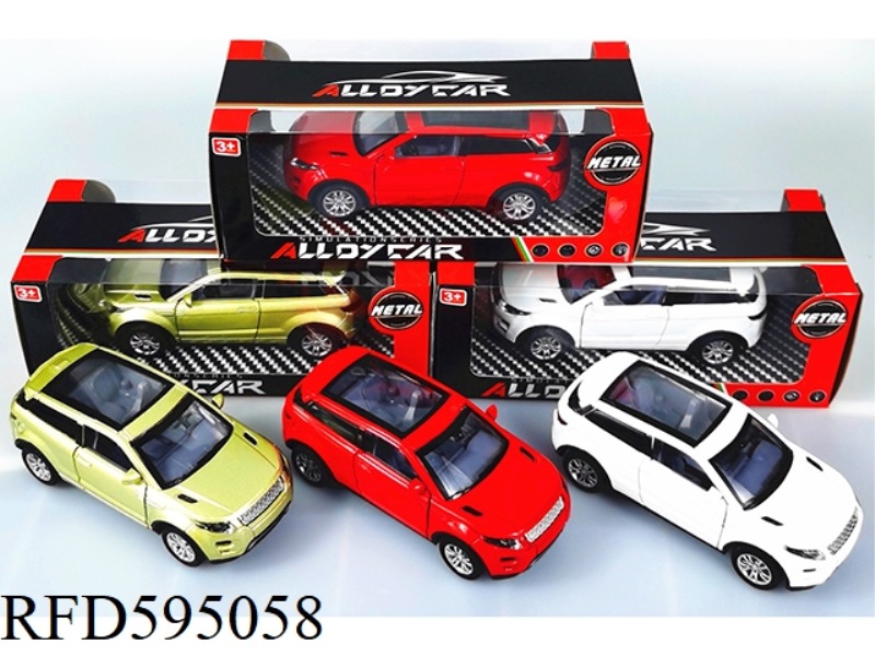 1: 32 ALLOY SIMULATION CAR MODEL TRI-COLOR MIXED LOADING