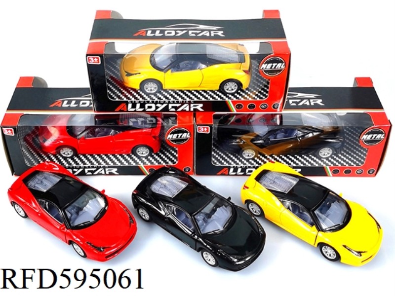 1: 32 ALLOY SIMULATION CAR MODEL TRI-COLOR MIXED LOADING