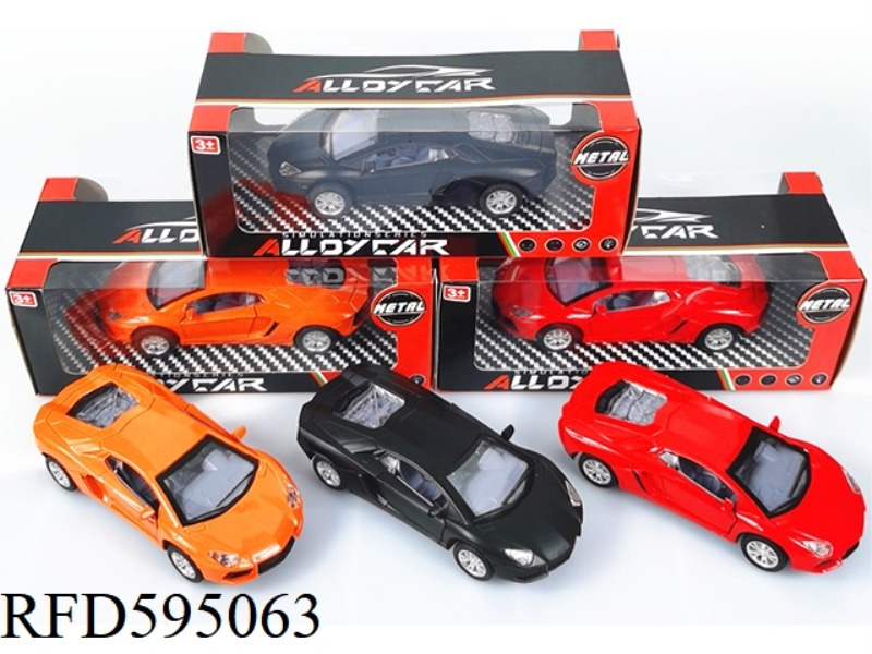 1: 32 ALLOY SIMULATION CAR MODEL TRI-COLOR MIXED LOADING