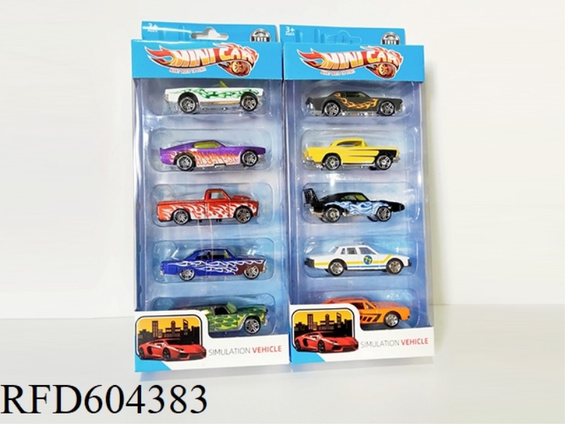 1:60 ALLOY SKATING CLASSIC CAR SET (5PCS)