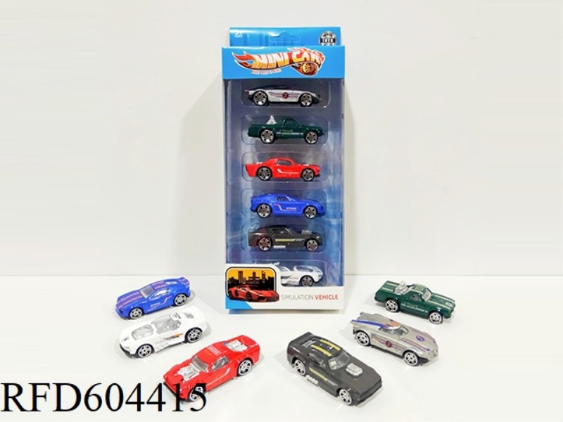 1:64 ALLOY SKATING CLASSIC CAR SET (6PCS)