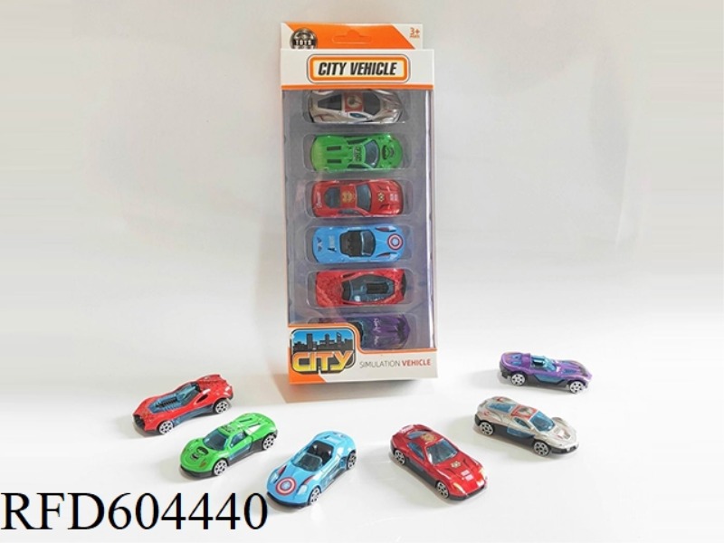 1:64 AVENGERS URBAN HERO ALLOY SCOOTER (6PCS)