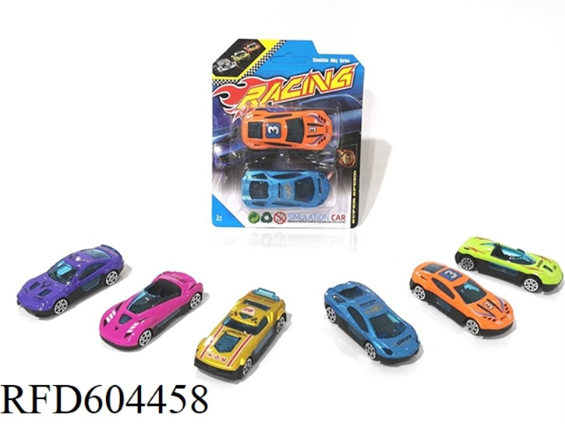 1:64 ALLOY SKATING RACING SET (2PCS)