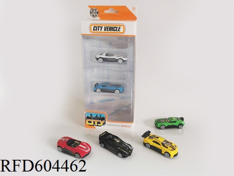 1:64 ALLOY SKATING RACING SET (6PCS)