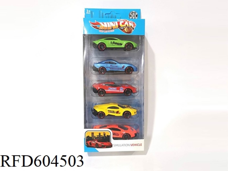 ALLOY PULLBACK RACING SET (5PCS)
