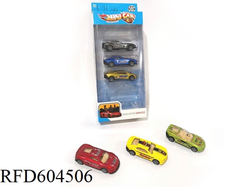 ALLOY PULLBACK RACING SET (6PCS)