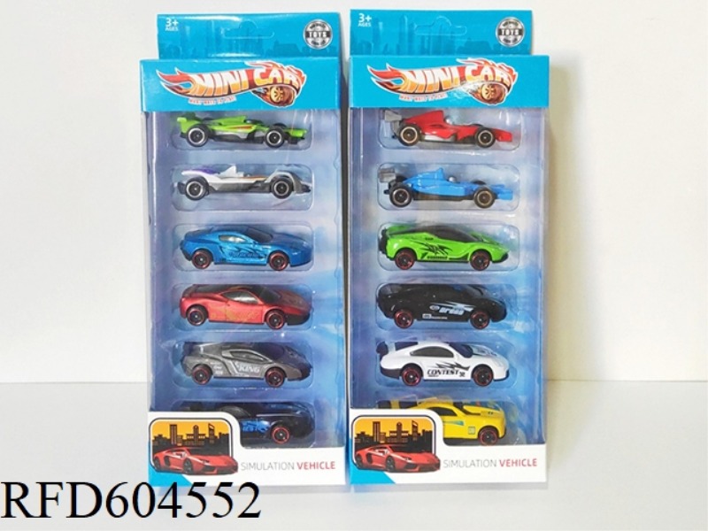 ALLOY SKATING RACING SET (6PCS)