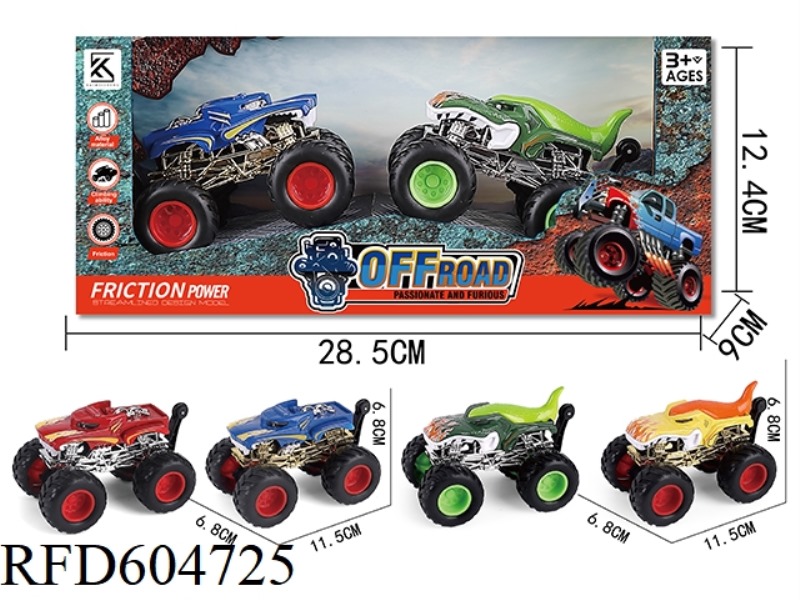 BIGFOOT ALLOY INERTIAL CAR