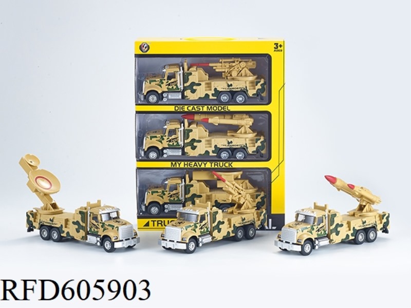 1:28 AMERICAN DESERT YELLOW BOILBACK ACOUSTO-OPTIC ALLOY MILITARY VEHICLE