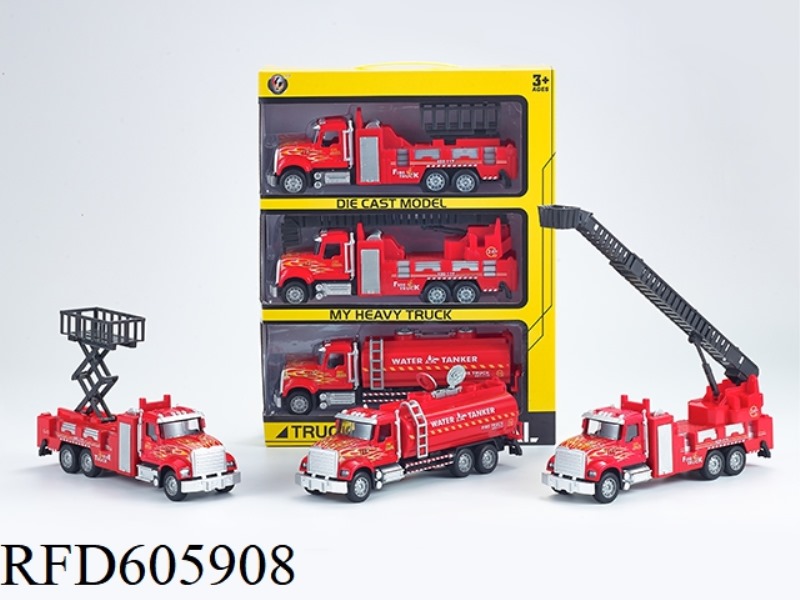 1:28 AMERICAN BOILBACK ALLOY FIRE TRUCK