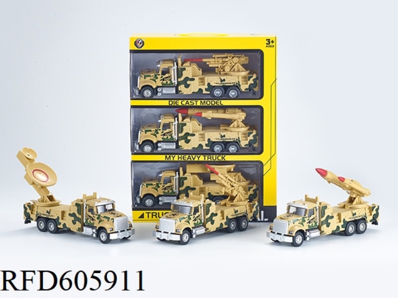 1:28 AMERICAN DESERT YELLOW BOILBACK METAL MILITARY VEHICLE